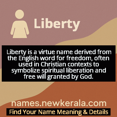 Liberty Name Meaning and Origin