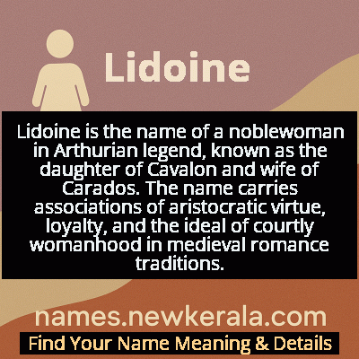 Lidoine Name Meaning and Origin