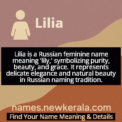 Lilia Name Meaning and Origin