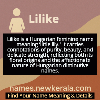 Lilike Name Meaning and Origin