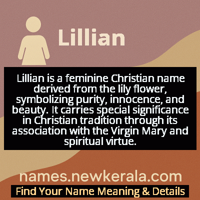Lillian Name Meaning and Origin