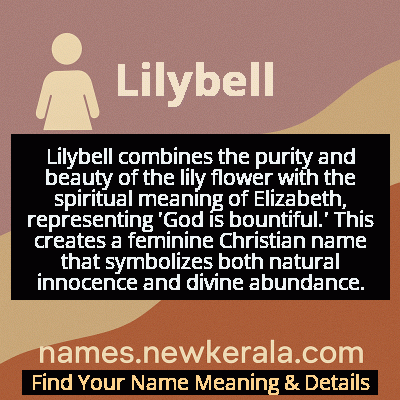 Lilybell Name Meaning and Origin