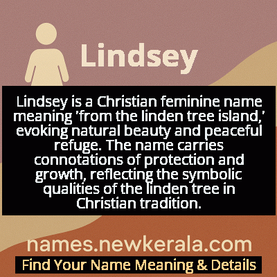 Lindsey Name Meaning and Origin