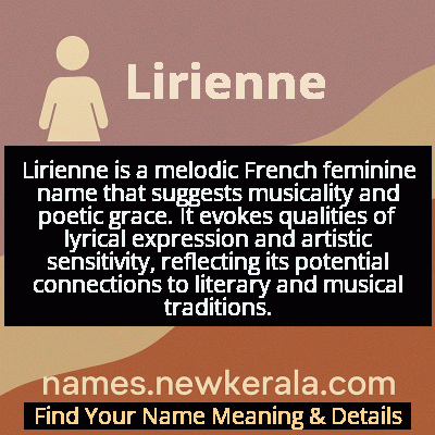 Lirienne Name Meaning and Origin