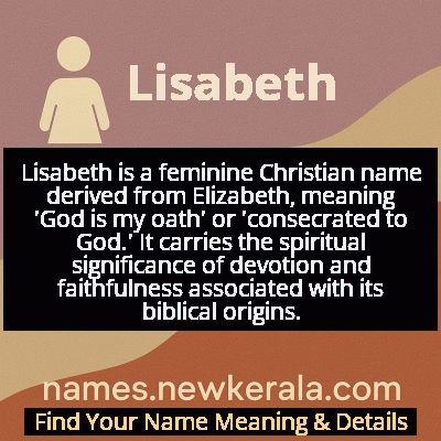 Lisabeth Name Meaning and Origin