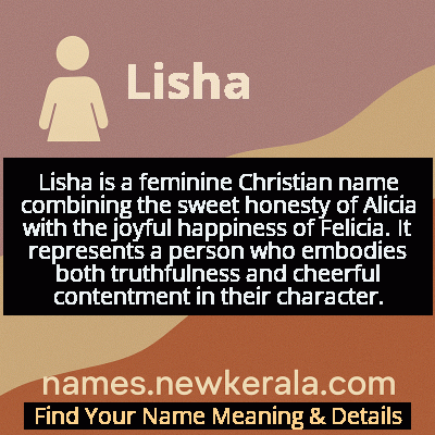 Lisha Name Meaning and Origin