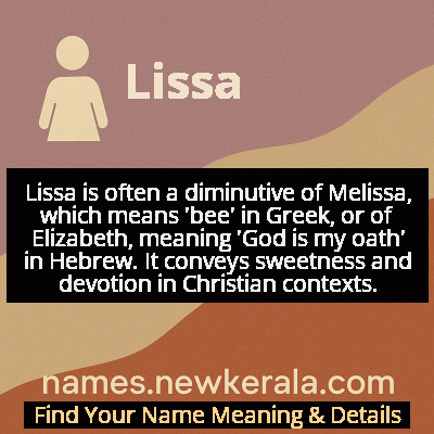 Lissa Name Meaning and Origin