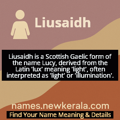 Liusaidh Name Meaning and Origin