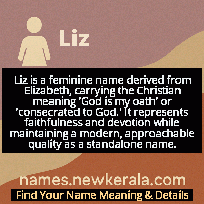 Liz Name Meaning and Origin