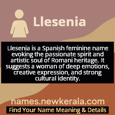 Llesenia Name Meaning and Origin