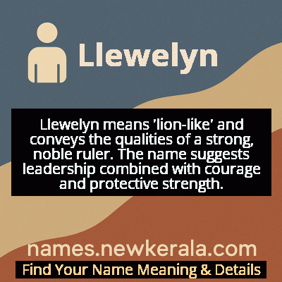 Llewelyn Name Meaning and Origin