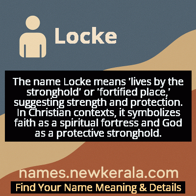 Locke Name Meaning and Origin