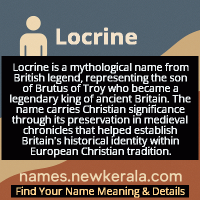 Locrine Name Meaning and Origin