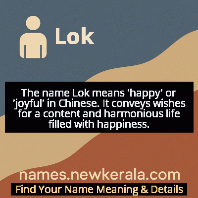 Lok Name Meaning and Origin
