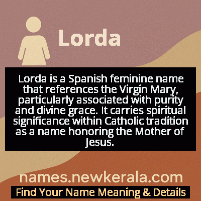 Lorda Name Meaning and Origin