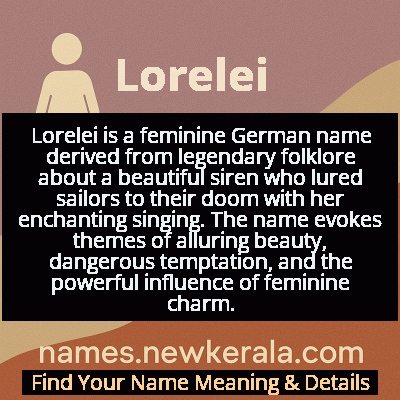 Lorelei Name Meaning and Origin