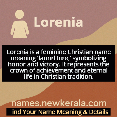 Lorenia Name Meaning and Origin