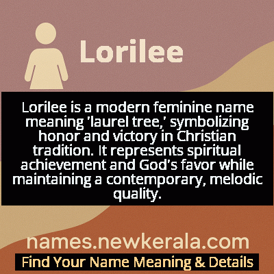 Lorilee Name Meaning and Origin
