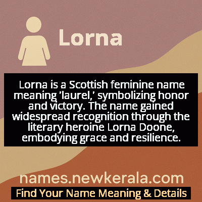 Lorna Name Meaning and Origin