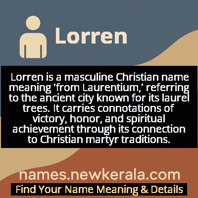Lorren Name Meaning and Origin