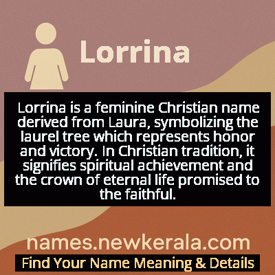 Lorrina Name Meaning and Origin