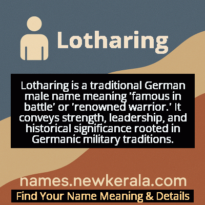 Lotharing Name Meaning and Origin