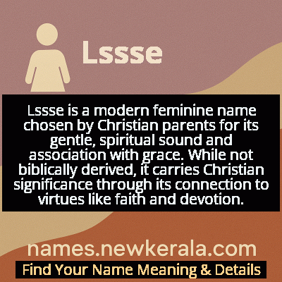 Lssse Name Meaning and Origin