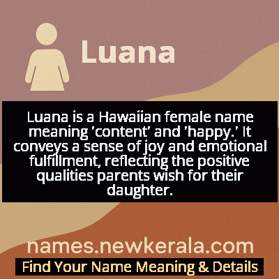 Luana Name Meaning and Origin