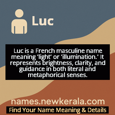 Luc Name Meaning and Origin