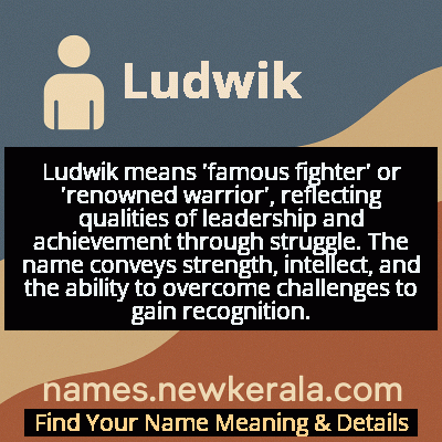 Ludwik Name Meaning and Origin