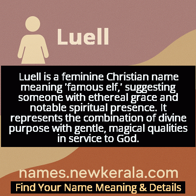 Luell Name Meaning and Origin