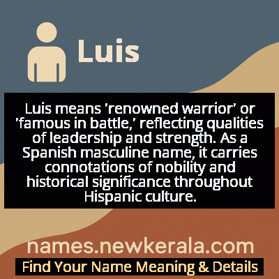 Luis Name Meaning and Origin