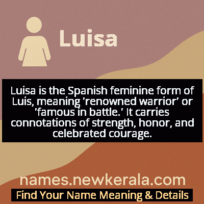 Luisa Name Meaning and Origin