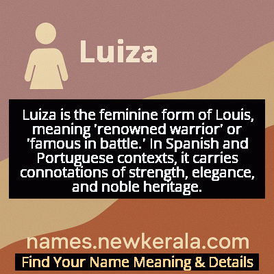 Luiza Name Meaning and Origin