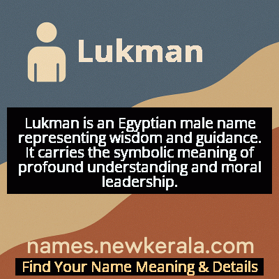 Lukman Name Meaning and Origin