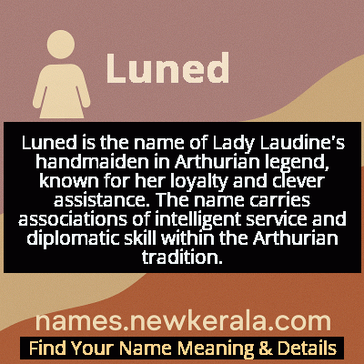 Luned Name Meaning and Origin
