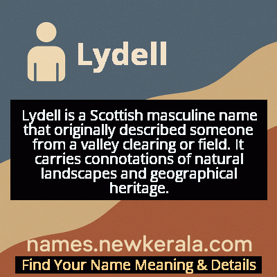 Lydell Name Meaning and Origin