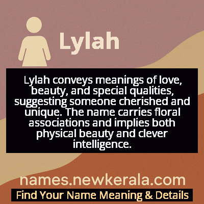 Lylah Name Meaning and Origin
