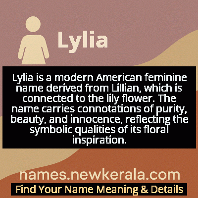 Lylia Name Meaning and Origin