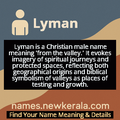Lyman Name Meaning and Origin
