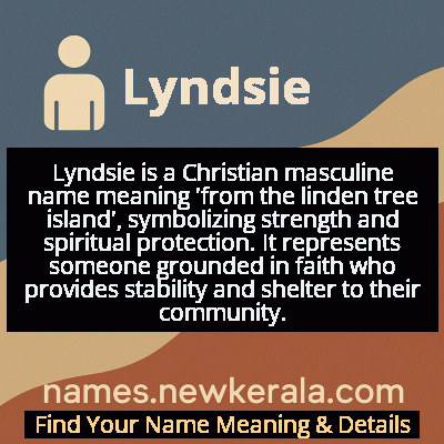 Lyndsie Name Meaning and Origin