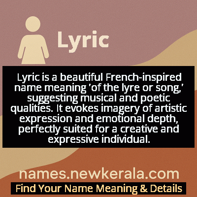 Lyric Name Meaning and Origin