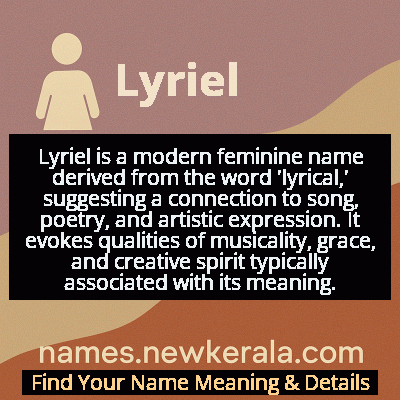 Lyriel Name Meaning and Origin