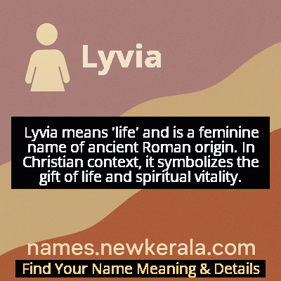 Lyvia Name Meaning and Origin