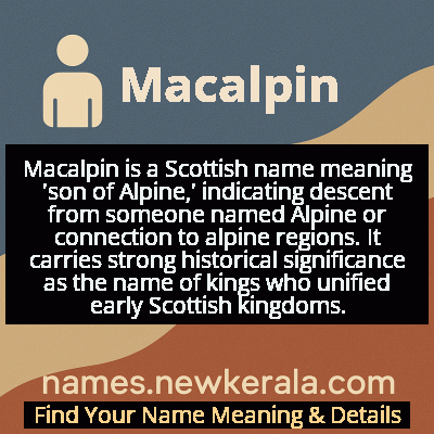 Macalpin Name Meaning and Origin