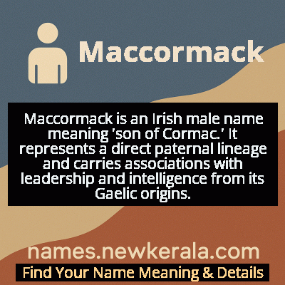 Maccormack Name Meaning and Origin