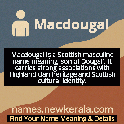 Macdougal Name Meaning and Origin