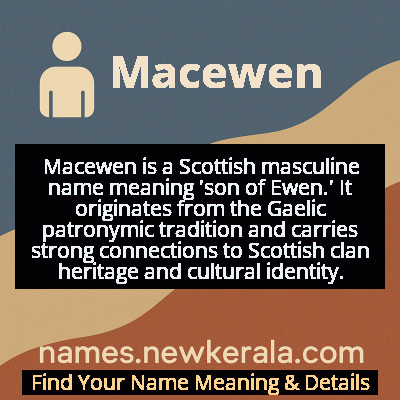 Macewen Name Meaning and Origin