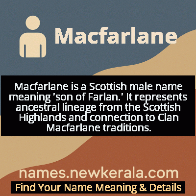 Macfarlane Name Meaning and Origin
