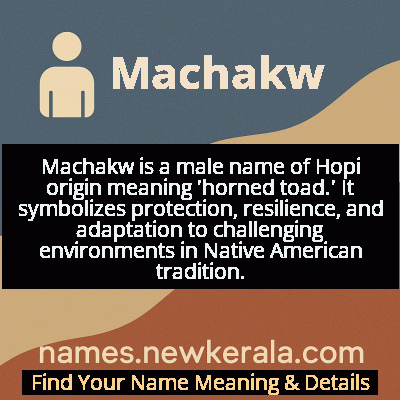 Machakw Name Meaning and Origin